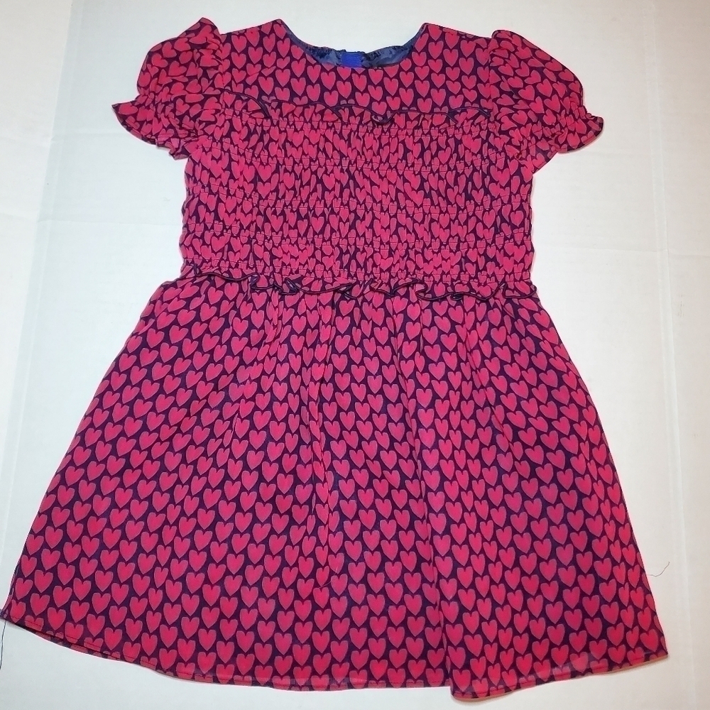 CREWCUTS Heart Back Dress Size 3T Girls